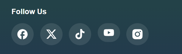 Casino Plus Follow Us on social media — Facebook, X, TikTok, YouTube, Instagram